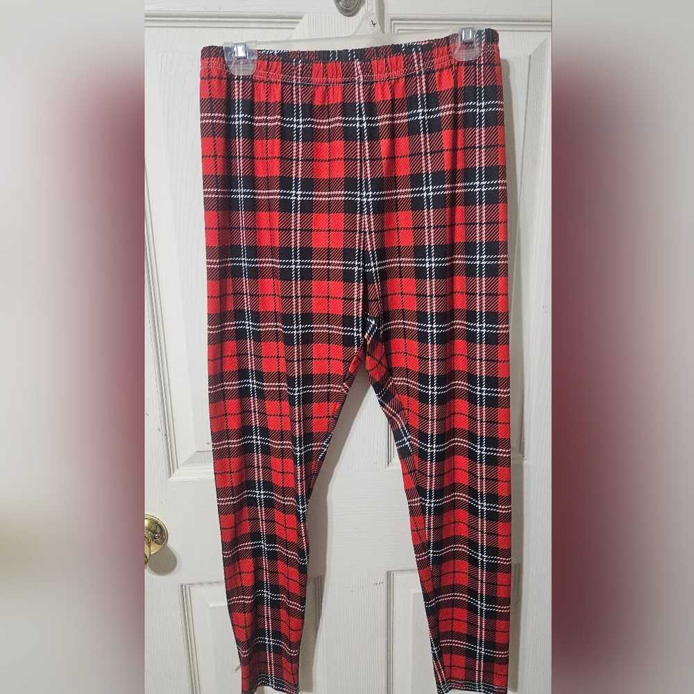 Women's plaid leggings